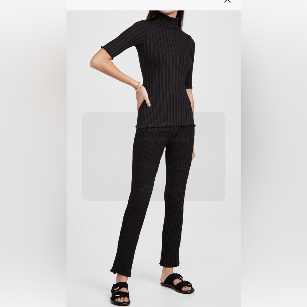 Simon Miller Ribbed Cyrene Pants Size Small